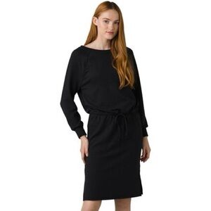 Prana Sunrise Versatile Knit Dress. Black. Size XS